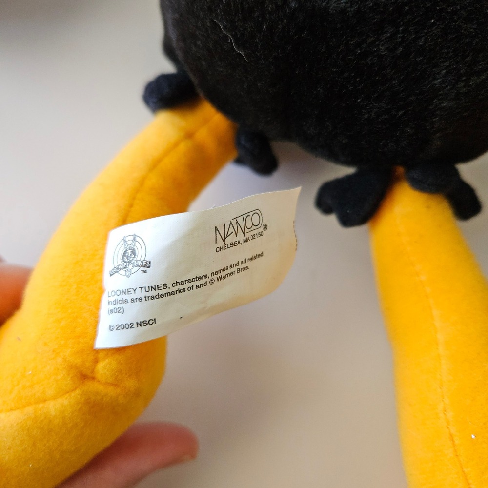 Looney Tunes DAFFY DUCK 2002 Nanco 16in Plush Stuffed Animal with Tag Warner Bro - Picture 10 of 11